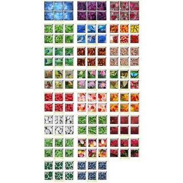 PAG 6pcs 13x13cm Butterfly Pattern 3D Anti Slip Waterproof Bathtub Sticker