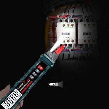 HANMATEK DM10 Pen Type True RMS Digital Multimeter Auto Measurement Non-contact ACV/DCV Handheld Ele