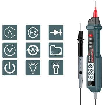 HANMATEK DM10 Pen Type True RMS Digital Multimeter Auto Measurement Non-contact ACV/DCV Handheld Ele