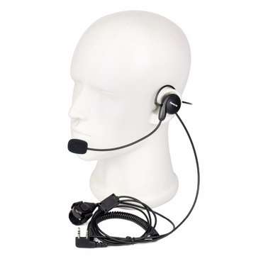 Retevis 2 Pin Earpiece H-777 RT-5R Mic Finger PTT Headset for Kenwood BAOFENG UV-5R BF-888s Ham Radi