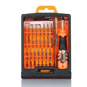 JAKEMY JM-8101 33 in 1 Precision Magnetic Screwdriver Screwdriver Bits Repair Tool Kit for Phone Tab