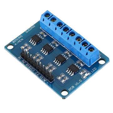 L9110S 4 Channel DC Stepper Motor Driver Board H Bridge L9110 Module Intelligent Vehicle Geekcreit f