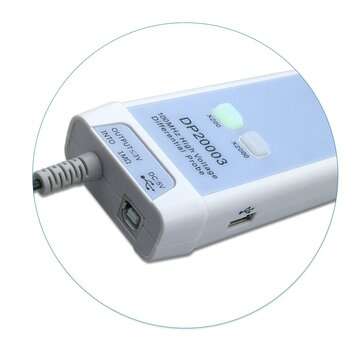 Micsig Oscilloscope 5600V 100MHz High Voltage Differential Probe DP20003 Kit 3.5ns Rise Time 200X /