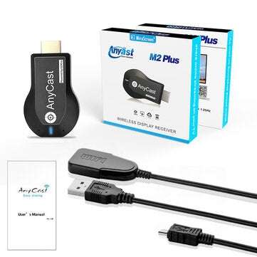 M2 Plus 1080P HD Display Dongle Wireless Screen Device Wifi Wireless Display Receiver for Mobile Pho