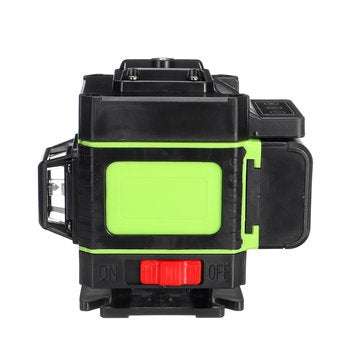 LED Display LD Green Light Laser Level 3D 360 12 Line Cross Self Leveling Measure Tool
