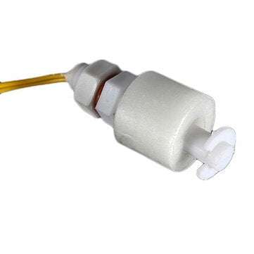 PP Liquid Water Level Sensor Horizontal Float Switch Down White