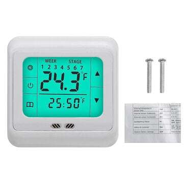 LYK-109 3600W Electric Floor Heating Electric Heating Thermostat AC 230V