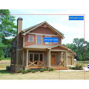 Hiseeu WHD303 3MP WIFI Outdoor Camera 1536p 5x Digital Zoom PTZ IP Audio Camera P2P OnVIF CCTV Monit