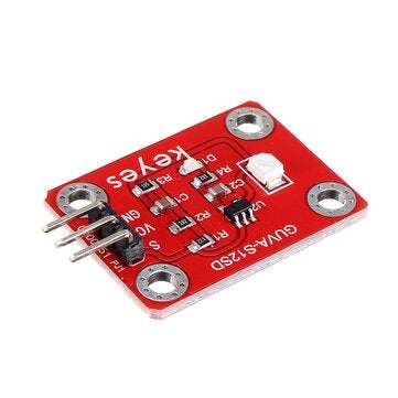 Keyes Brick GUVA-S12SD 3528 Ultraviolet Sensor(Pad hole) with Pin Header Module Analog Signal 240-37