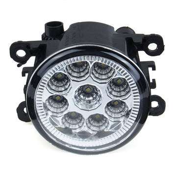 Pair Car Front LED Fog Lights Lamps with H11 Bulbs White For Land Rover Discovery 4 Range Rover Spor