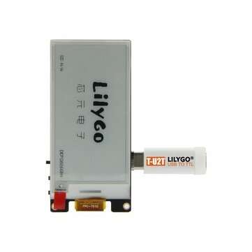 LILYGO T5-2.66 inch E-paper Screen Board Compatible with T-U2T USB To TTL Automatic Downloader