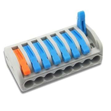 LUSTREON PCT-218 Terminal Plug-in Electrical Connector Wire Connector Fast Power Connector Wire Term