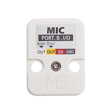 M5Stack Microphone Unit  LM393 Sound Sensor Built-In Omni-Directional Microphone Audio Sample/Reco