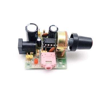 LM386 Power Amplifier Board Audio Amplifier DIY Electronic Production Kit Training Materials Package