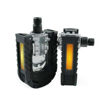 Pair Aluminum Alloy Bicycle Foldable Pedals 9/16" 14mm For Road Mountain Bike