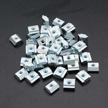 Machifit 50pcs 20M3 T Sliding Nut M3 Slot T Nut for 2020 Aluminum Profile
