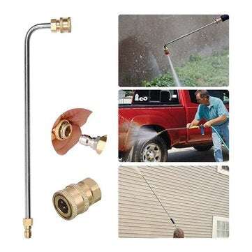 High Pressure Washer Lance Spray Nozzle Water Pump Extension Rod