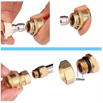 High Pressure Washer Lance Spray Nozzle Water Pump Extension Rod