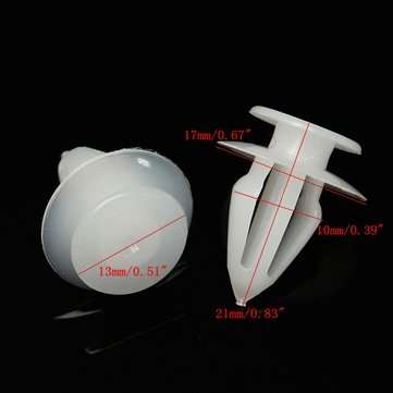 Plastic Interior Door Card Mounting Clip Trim Panel Cover For Vauxhall Opel