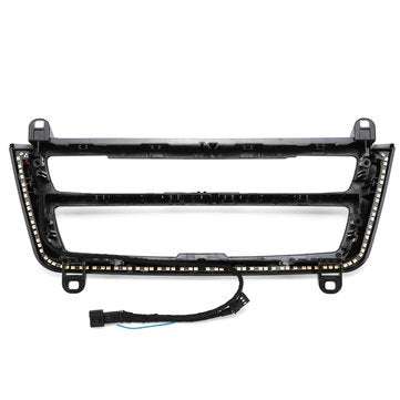 Illuminated LED Dual Color AC Radio Trim Retrofit For BMW 3 4 M3 M4 Series F30 F31 F32 F33 F34 F36 F