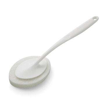 Honana Home Multifunctional Long Handle Dismountable Hook and Loop Design Spong... (COLOR  A: WHITE)