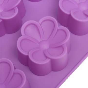 Homemade Flower Wedding Silicone Chocolate Cake Mold Cookie Gifts Soap Candy Mould Baking Mold Kitch