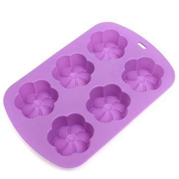 Homemade Flower Wedding Silicone Chocolate Cake Mold Cookie Gifts Soap Candy Mould Baking Mold Kitch