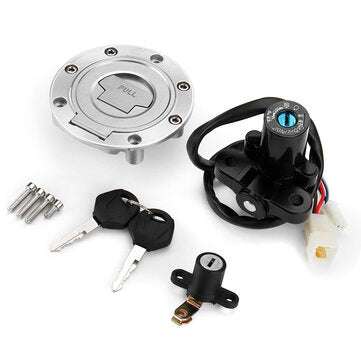 Ignition Switch Lock & Fuel Gas Cap Key Set For Yamaha MT03 06-12 YZF R6 R1 98-05