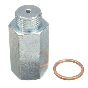 M18x1.5 Galvanized Oxygen Sensor Extender Lambda Simulator Eliminator Katalysator