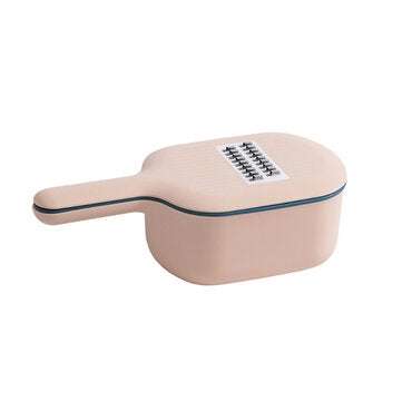 Kitchen Multi-functional Vegetable Cutter Slicer Multifunctional Round Mandoline Sl... (COLOR: PINK)