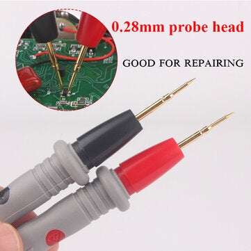 HT3001 Digital Multimeter Probe Test Leads Super Sharp and Fine Gold-plated Copper Needle, High-grad