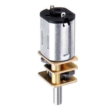 Machifit 10Pcs DC 3V 40RPM Micro GM12-N20 Gear Motor Slow Speed Metal Gearbox Reducer Electric Motor
