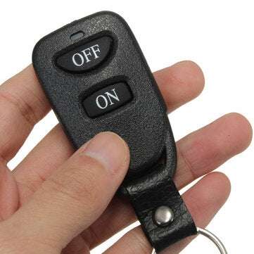 Geekcreit 433MHz DC 12V 10A Relay 1CH Channel Wireless RF Remote Control Switch Transmitter With R