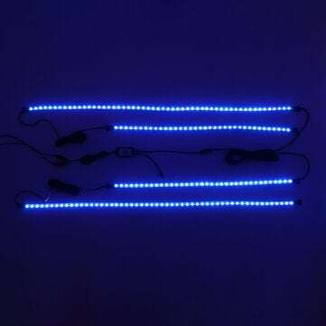 RGB LED Under Car Tube Strip Underglow body Neon Light bluetooth+RF Control