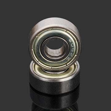 Machifit 10pcs 6x17x6mm 606zz Steel Sealed Shielded Deep Groove Ball Bearing