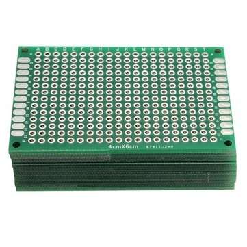 Geekcreit 40pcs FR-4 2.54mm Double Side Prototype PCB Printed Circuit Board