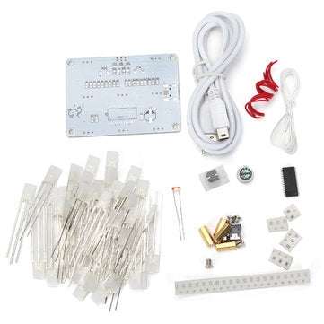 Geekcreit DIY C51 Touch Control 3x3x4 Color LED Light Cube Kit