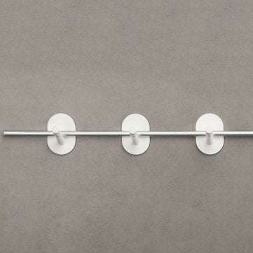 Happy Life 3PCS 8H Adhesive Multi-function Hooks / Wall Mop Strong Hook Holder For Bathroom Bedroom