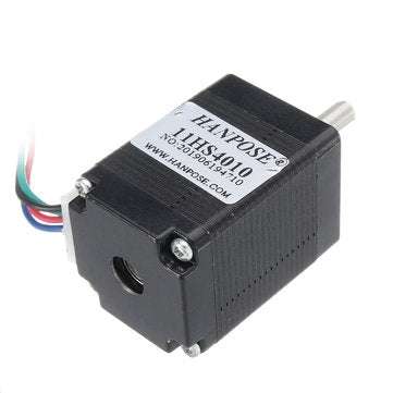 HANPOSE 11HS4010 40mm Nema 11 Stepper Motor 28BYGH40 1A 0.12N.m 4-lead for CNC Router