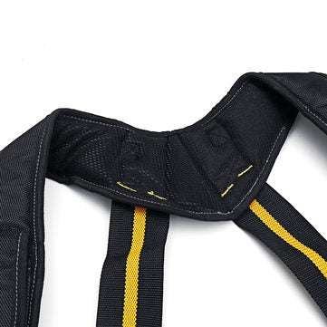 Heavy Duty Tool Belt Suspender for Reducing Waist Pressure Tool Pouch with 4pcs Support Loops