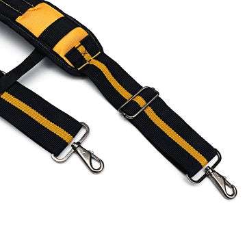 Heavy Duty Tool Belt Suspender for Reducing Waist Pressure Tool Pouch with 4pcs Support Loops