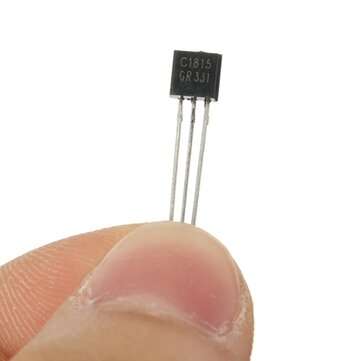 Geekcreit 600Pcs TO-92 NPN PNP Bipolar Transistor 15 Value Assortment Kit