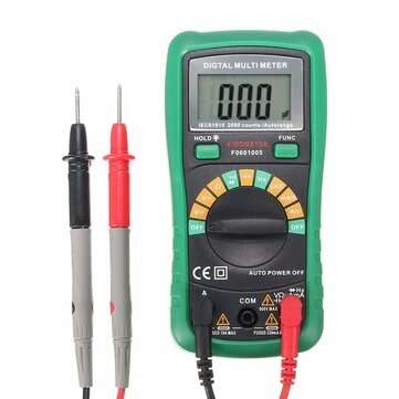 MS8233D Pro Digital Multimeter AC/DC Ammeter Resistance Capacitance LCD Tester