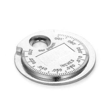Hot Excellent Coin Spark Plug Gap Tool Type Gauge Top 0.02 to 0.1 Inch Bulk