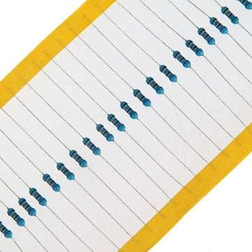 Geekcreit 600pcs 30 Kinds Value 1% 1/4W Metal Film Resistor Assorted Kit 20pcs Each Value