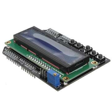 Keypad Shield Blue Backlight For Robot LCD 1602 Board Geekcreit for Arduino - products that work wit