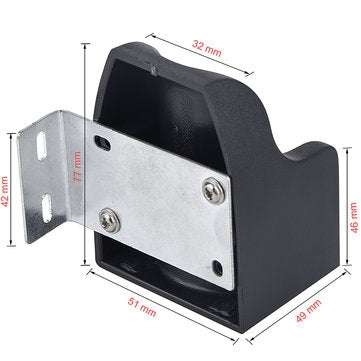 Hot Air Handle Bracket with 3Pcs Nozzle Soldering Station Welding Rework Station Upgraded from 8586