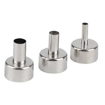 Hot Air Handle Bracket with 3Pcs Nozzle Soldering Station Welding Rework Station Upgraded from 8586