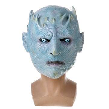 Game of Thrones Night King Latex Mask Headgear A Song of Ice and Fire Halloween Latex Mask