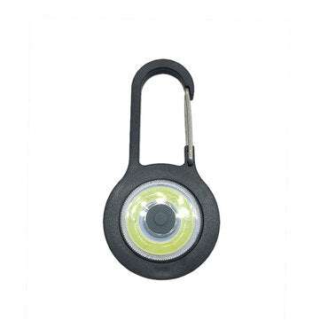Motorcycle Riding Bag Backpack Hang LED Warning Signal Alarm Light Safety With Bu... (COLOR.: BLACK)